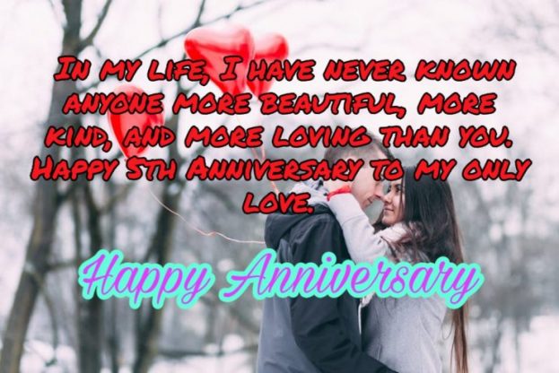 Happy 5th Anniversary Quotes Images Wishes 2020 Best Collection