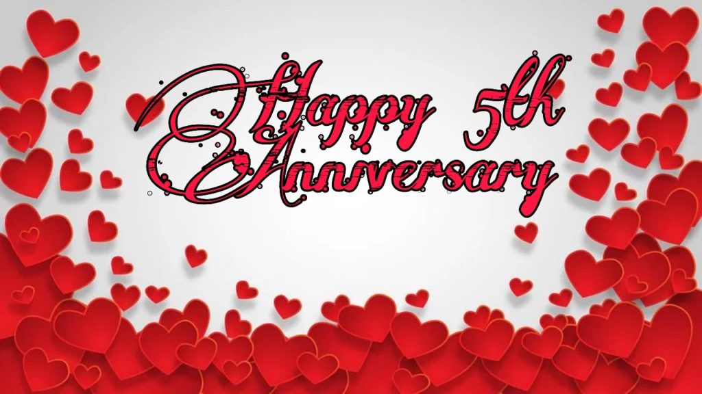 Happy 5th Anniversary Images Quotes Pictures Wishes Cards