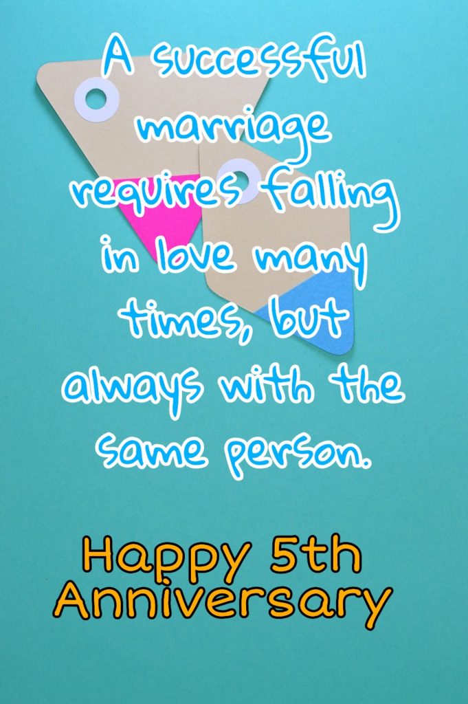 Happy 5th Anniversary Images Quotes Pictures Wishes Cards